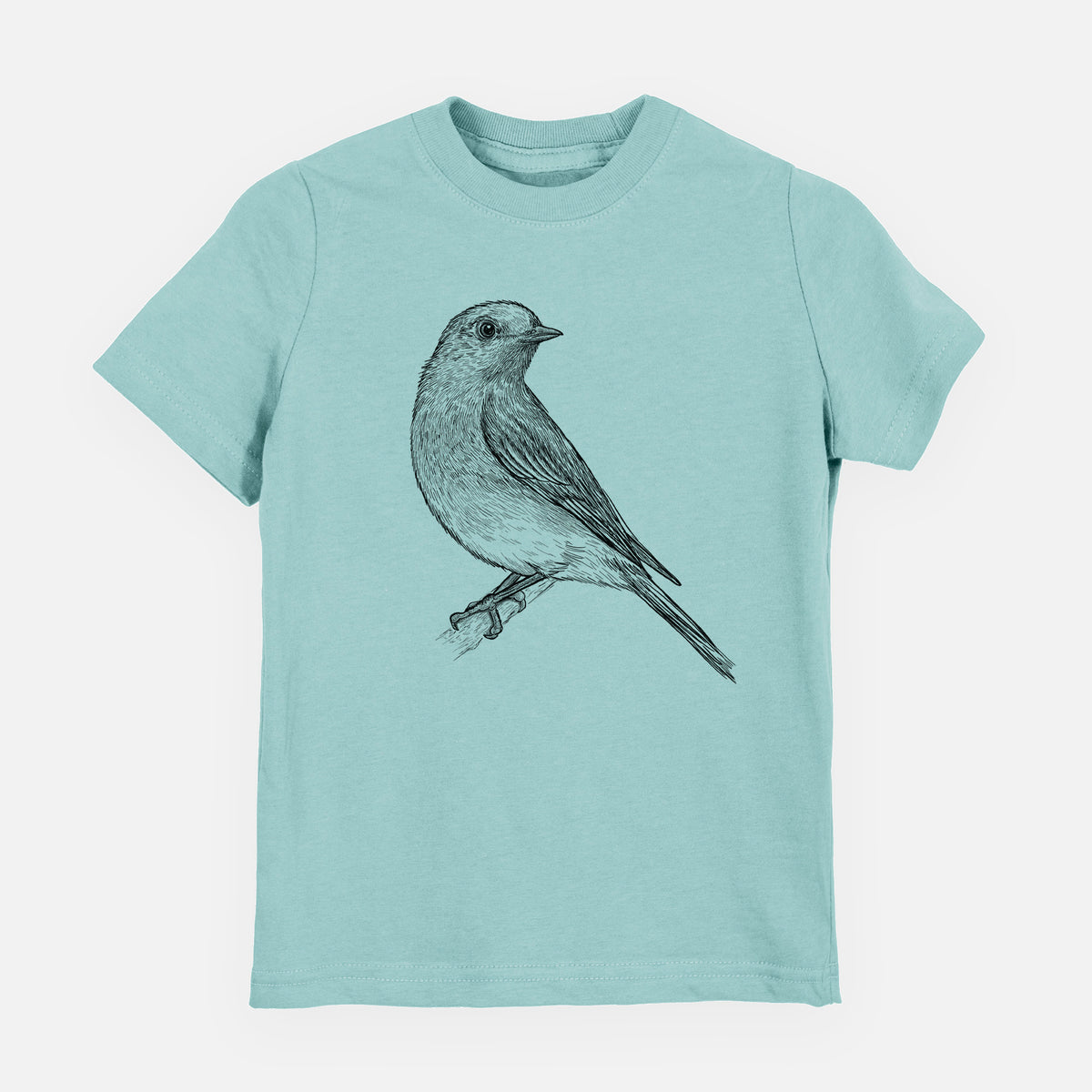 Eastern Bluebird - Sialia sialis - Toddler/Youth Shirt