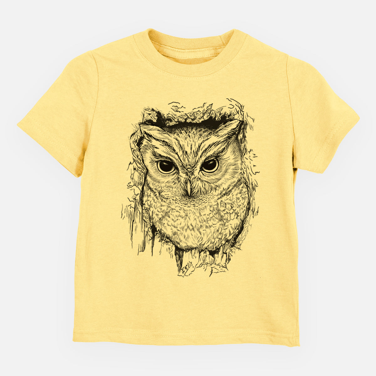 Eastern Screech Owl - Megascops asio - Toddler/Youth Shirt