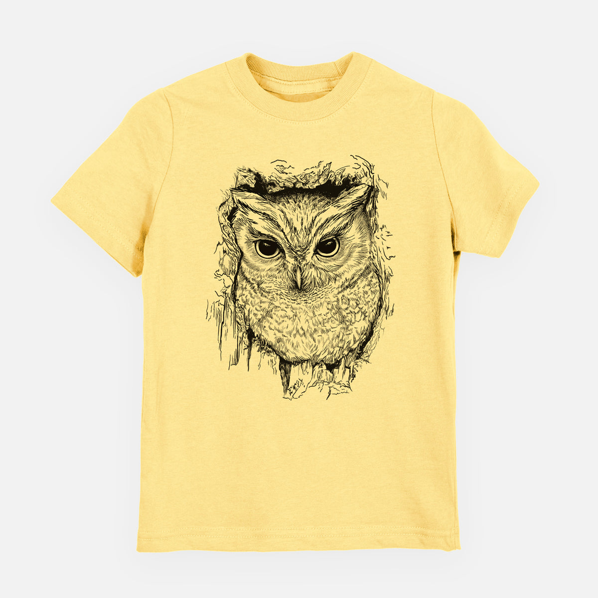 Eastern Screech Owl - Megascops asio - Toddler/Youth Shirt