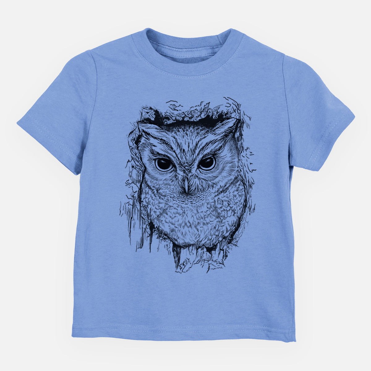 Eastern Screech Owl - Megascops asio - Toddler/Youth Shirt