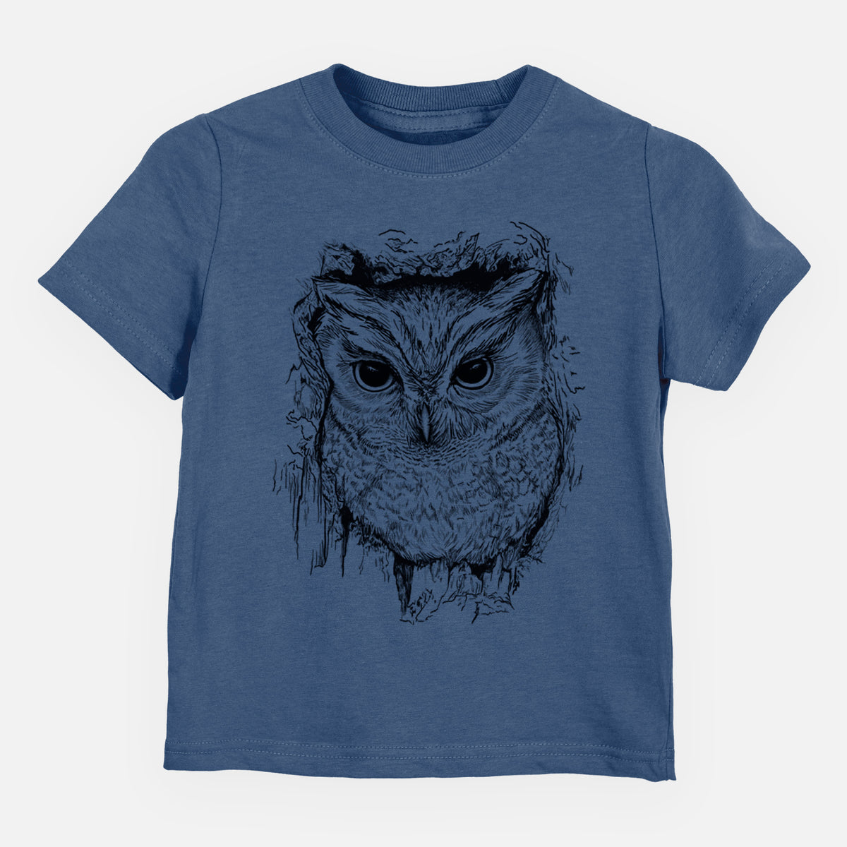 Eastern Screech Owl - Megascops asio - Toddler/Youth Shirt