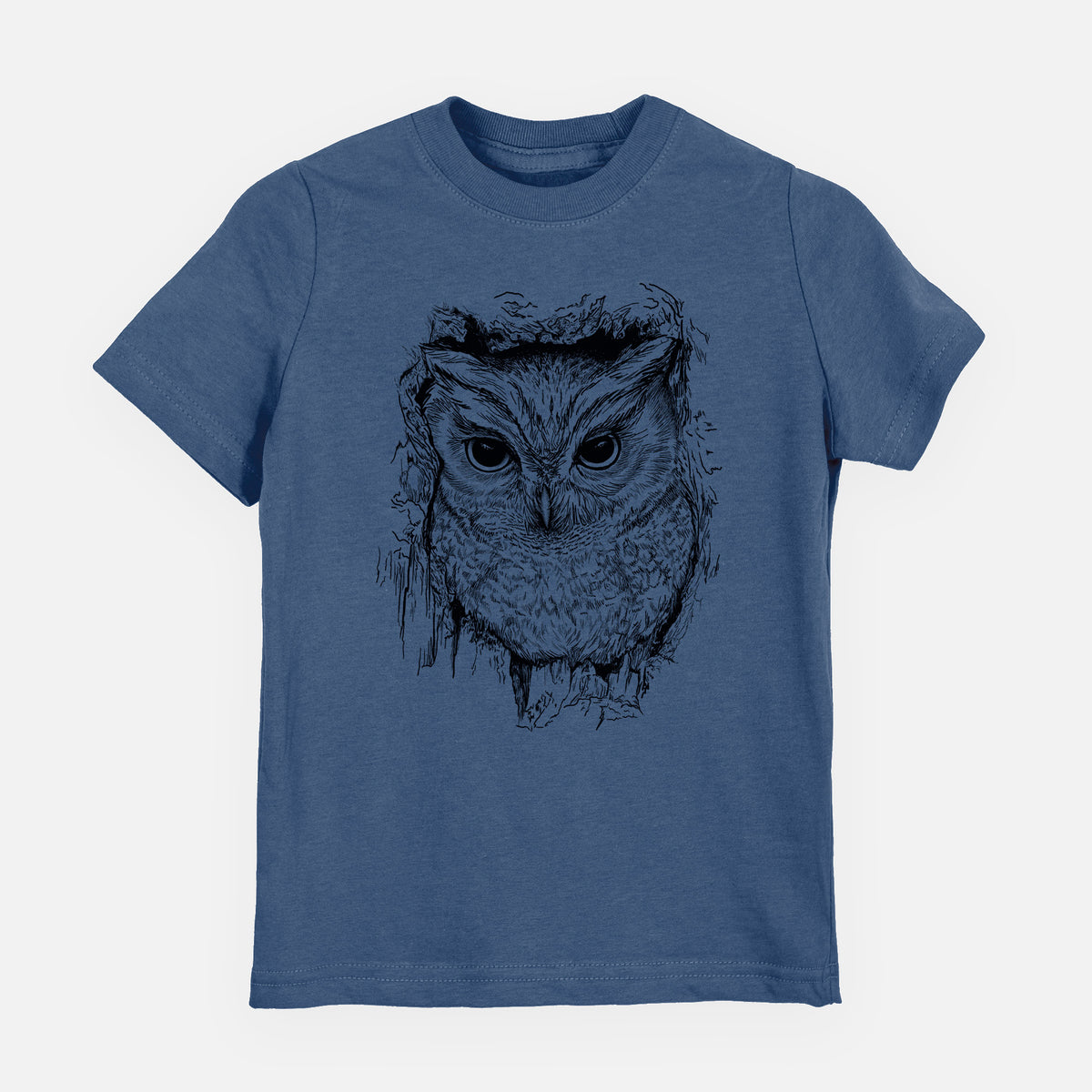 Eastern Screech Owl - Megascops asio - Toddler/Youth Shirt