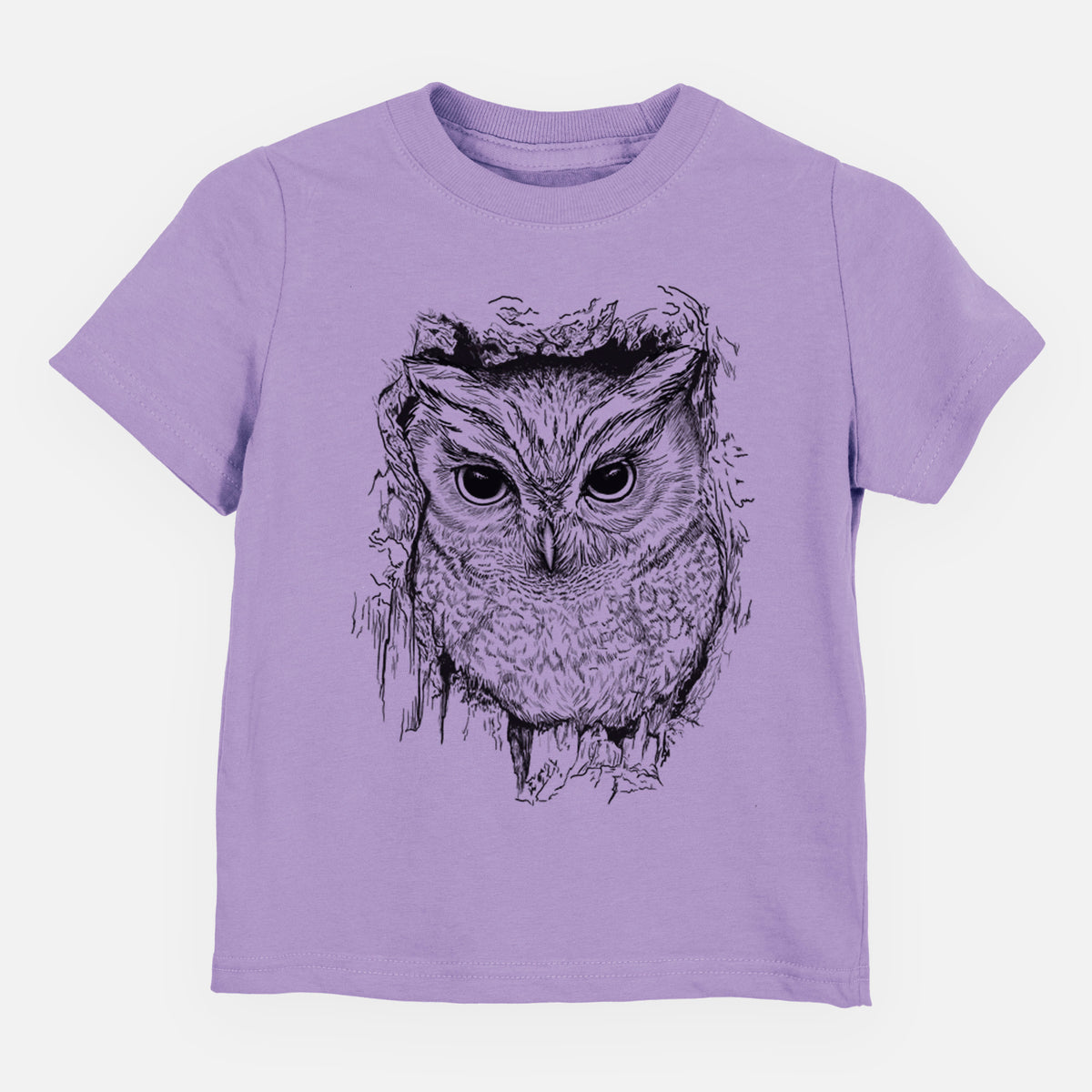 Eastern Screech Owl - Megascops asio - Toddler/Youth Shirt