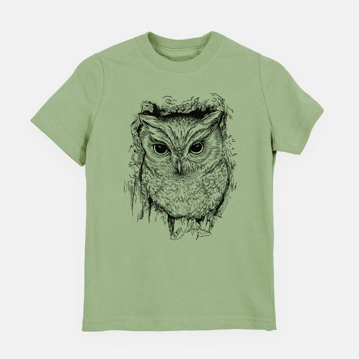 Eastern Screech Owl - Megascops asio - Toddler/Youth Shirt