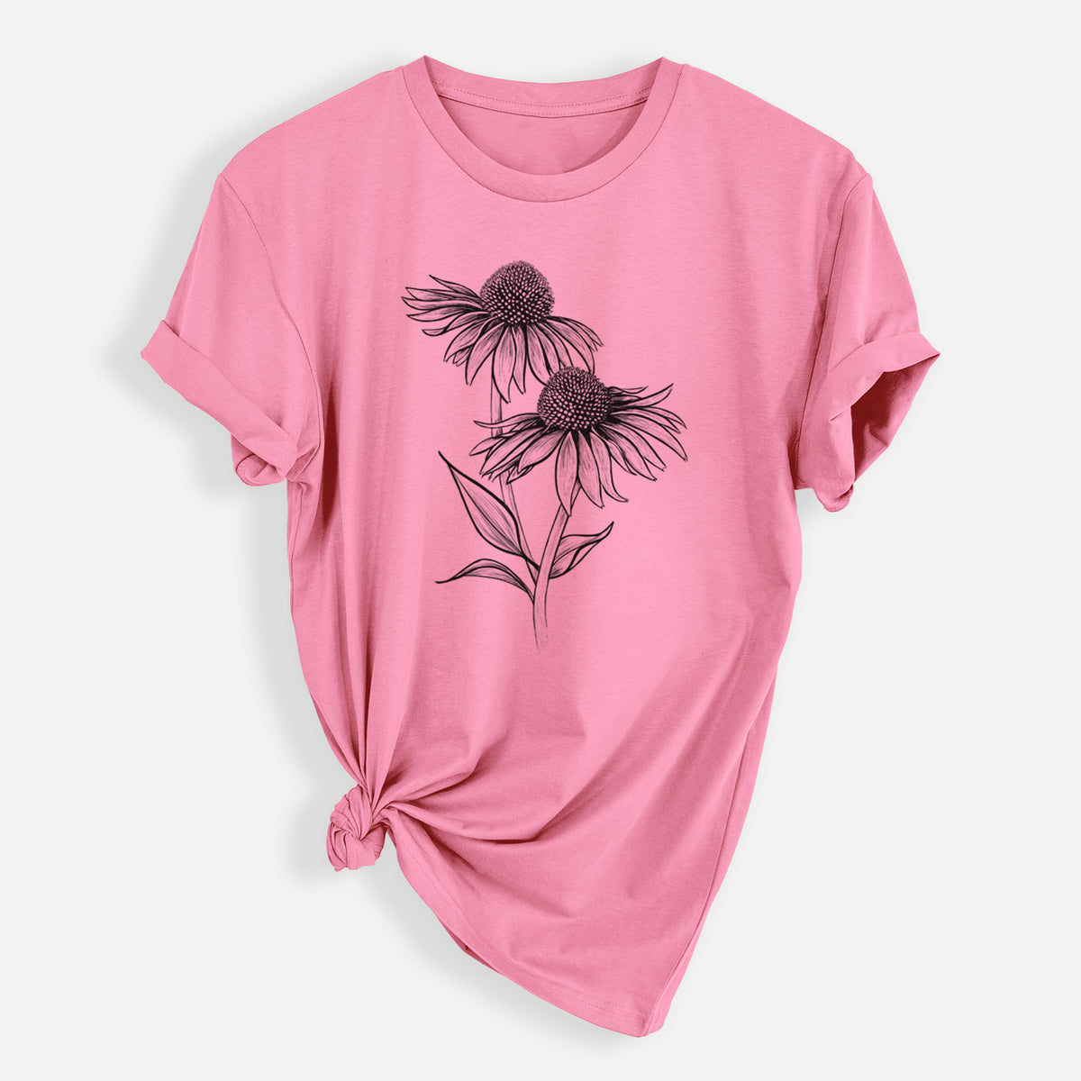 Coneflower - Echinacea purpurea - Mens Everyday Staple Tee