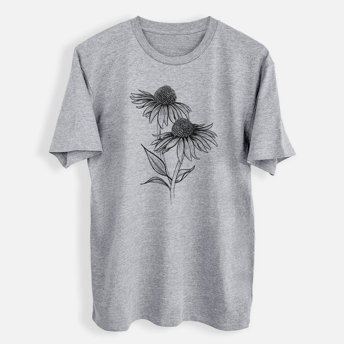 Coneflower - Echinacea purpurea - Mens Everyday Staple Tee