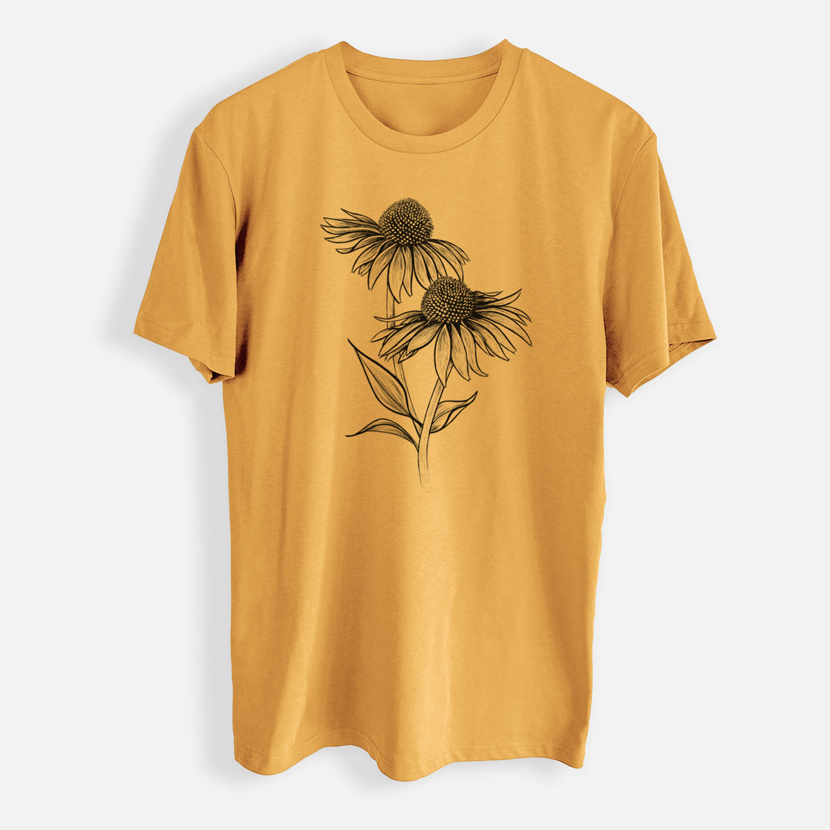 Coneflower - Echinacea purpurea - Mens Everyday Staple Tee