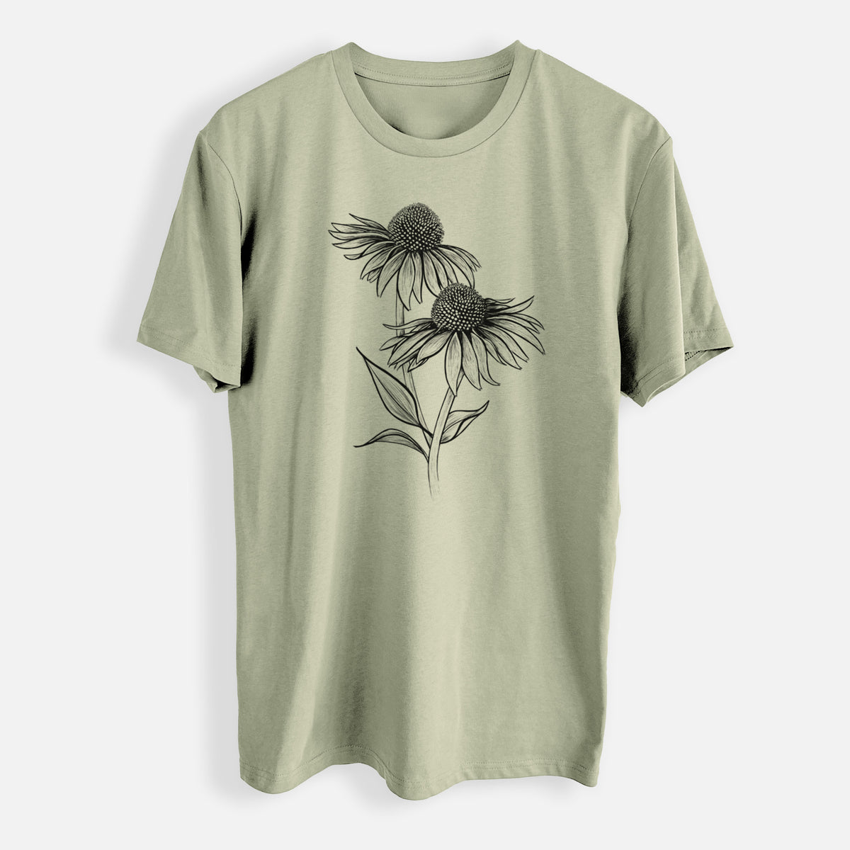 Coneflower - Echinacea purpurea - Mens Everyday Staple Tee