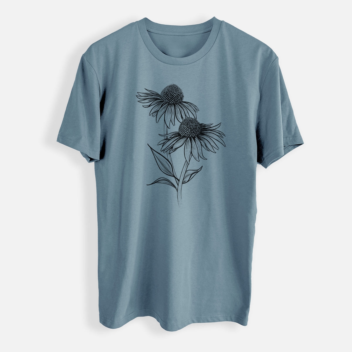 Coneflower - Echinacea purpurea - Mens Everyday Staple Tee