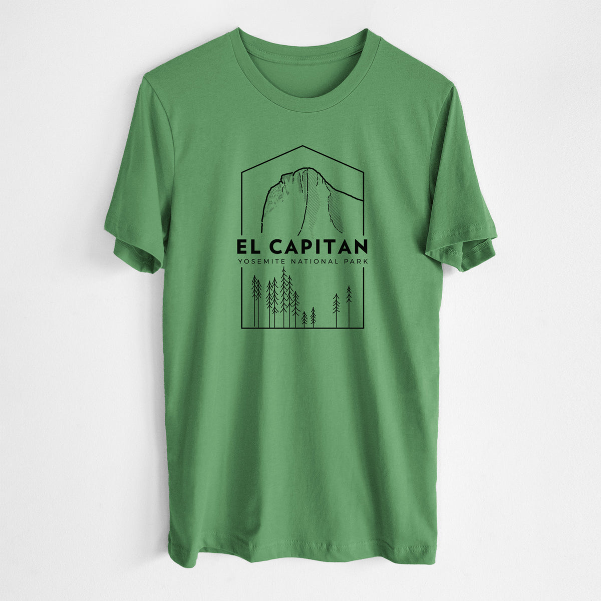 El Capitan - Yosemite National Park - Lightweight 100% Cotton Unisex Crewneck