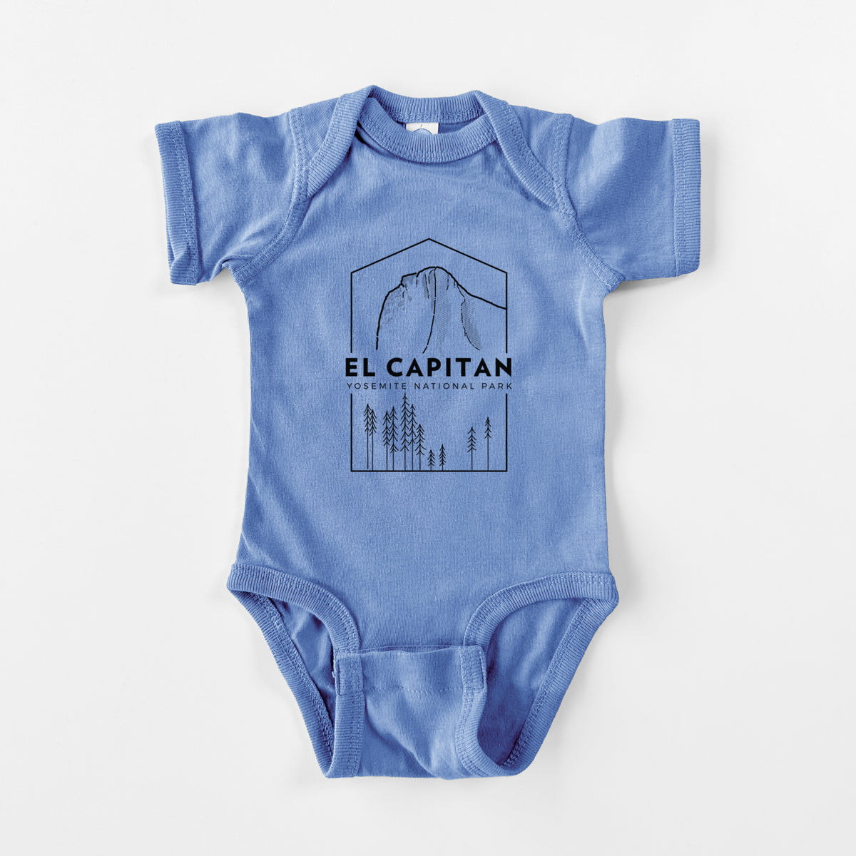 El Capitan - Yosemite National Park - Baby Fine Jersey Bodysuit