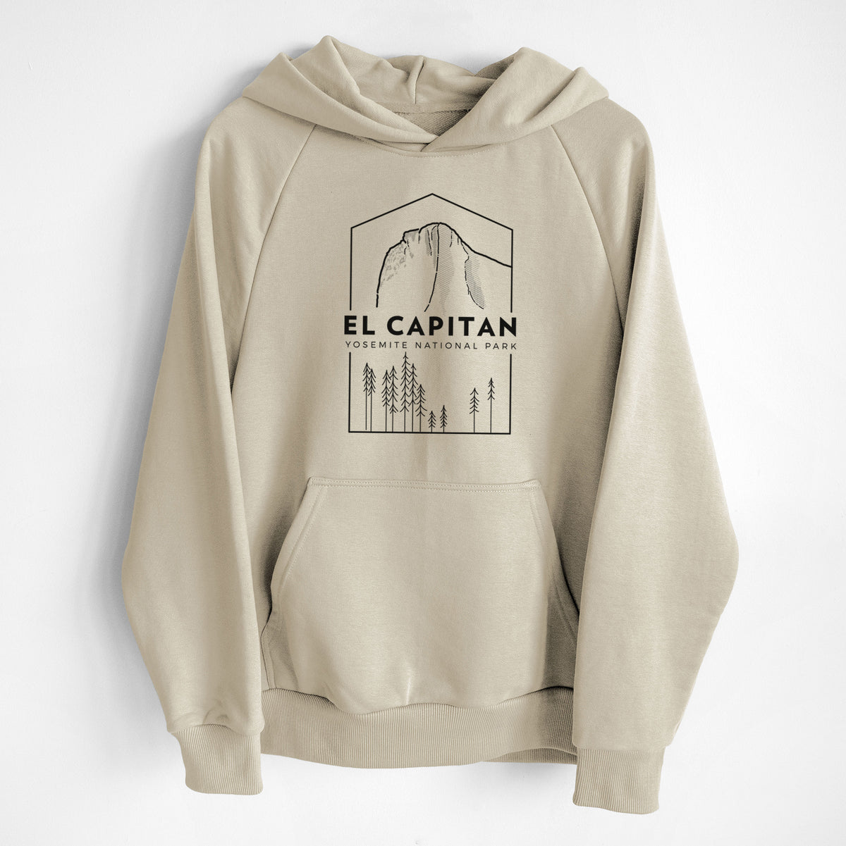 El Capitan - Yosemite National Park - UltraLuxe Heavyweight French Terry Hoodie