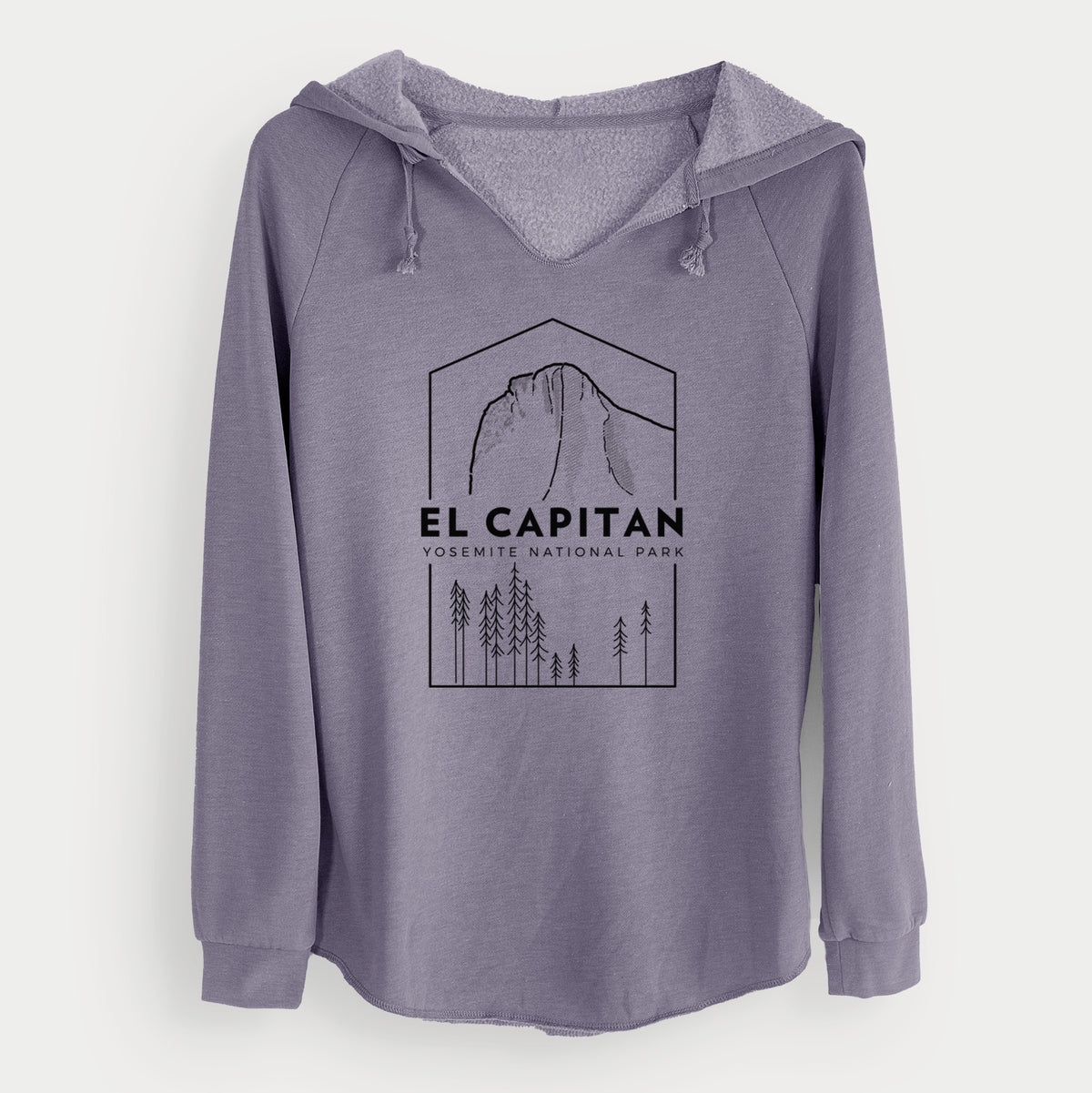 El Capitan - Yosemite National Park - Cali Wave Hooded Sweatshirt