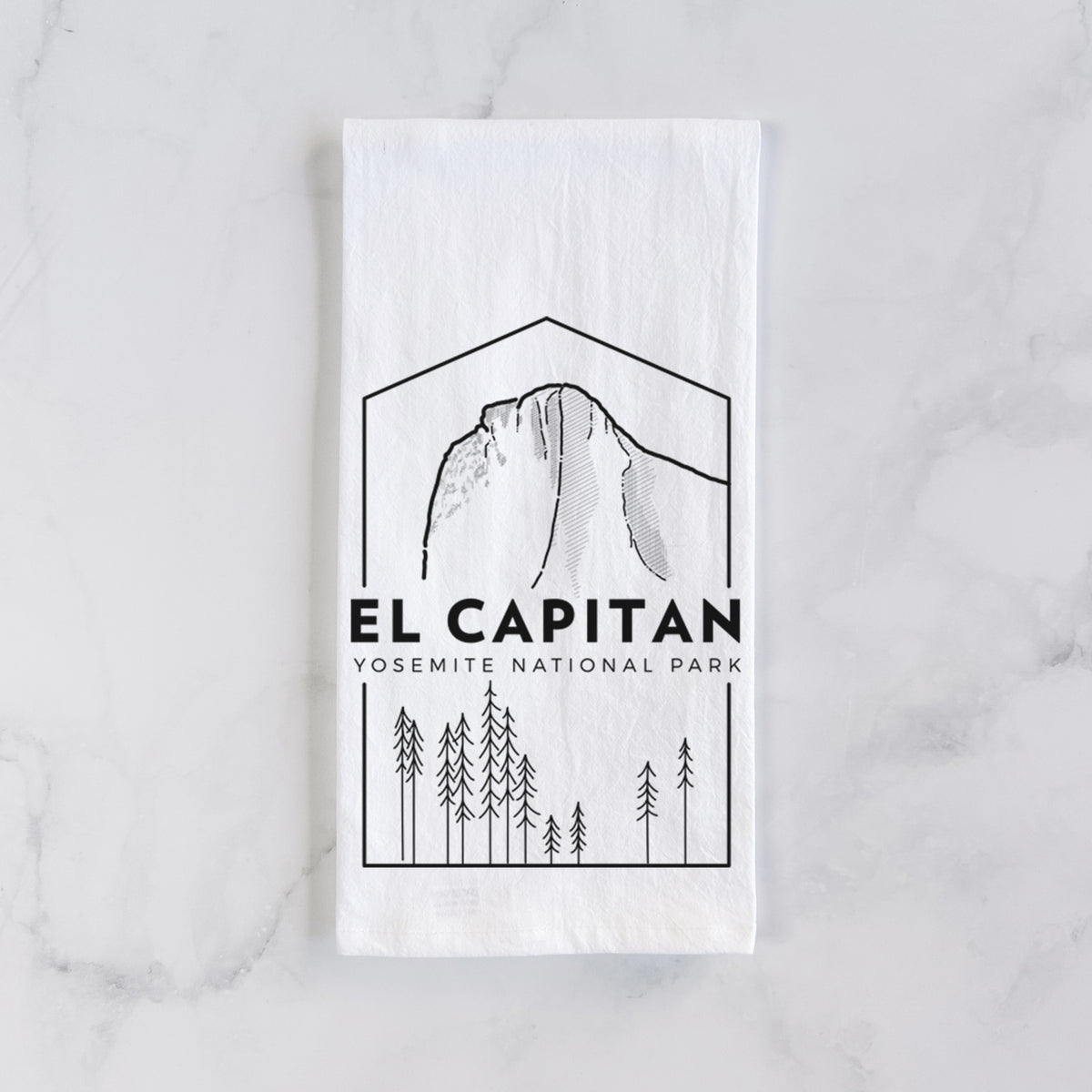 El Capitan - Yosemite National Park Tea Towel