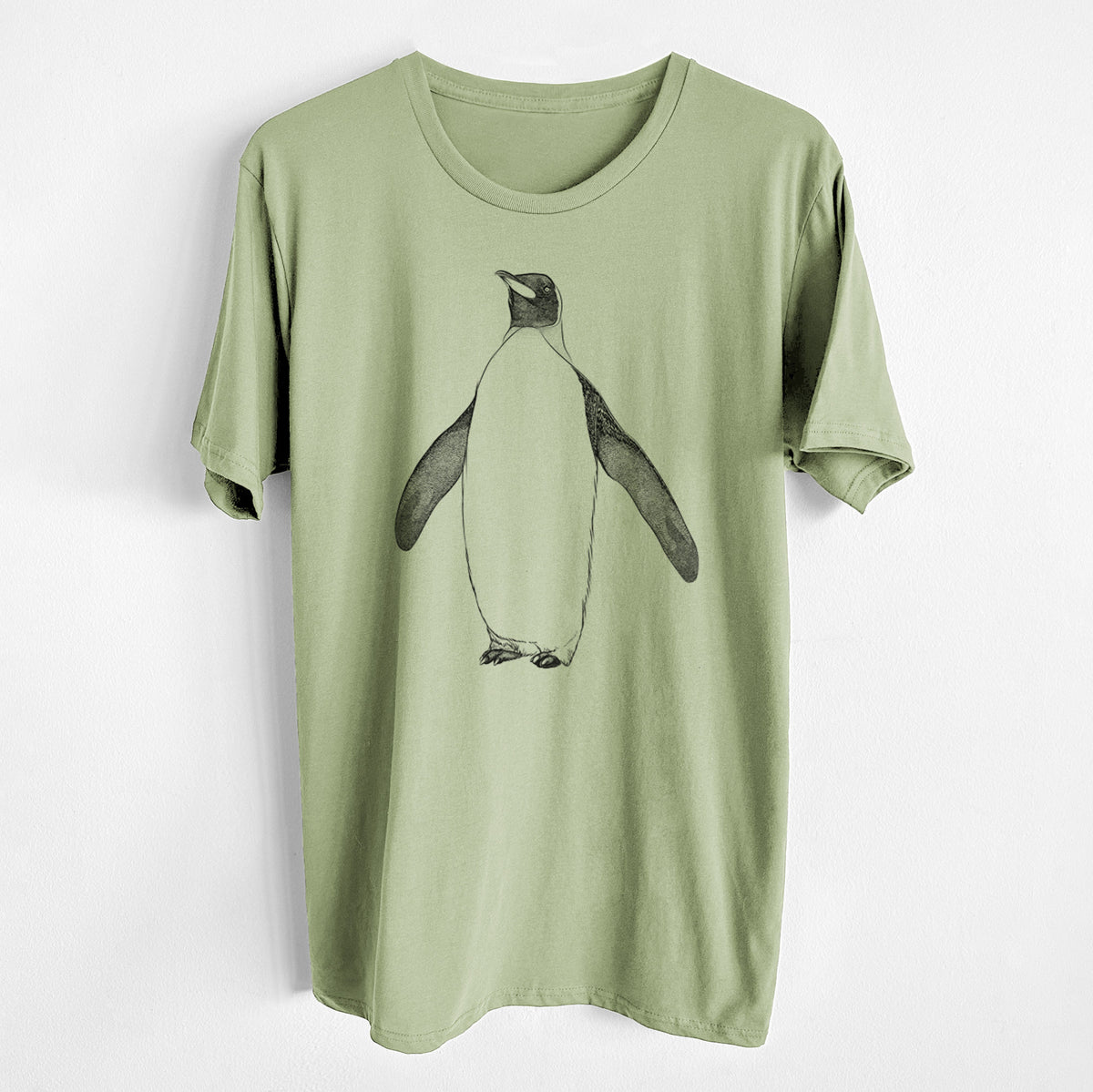 CLOSEOUT - Emperor Penguin - Aptenodytes forsteri - Unisex Crewneck - Made in USA - 100% Organic Cotton