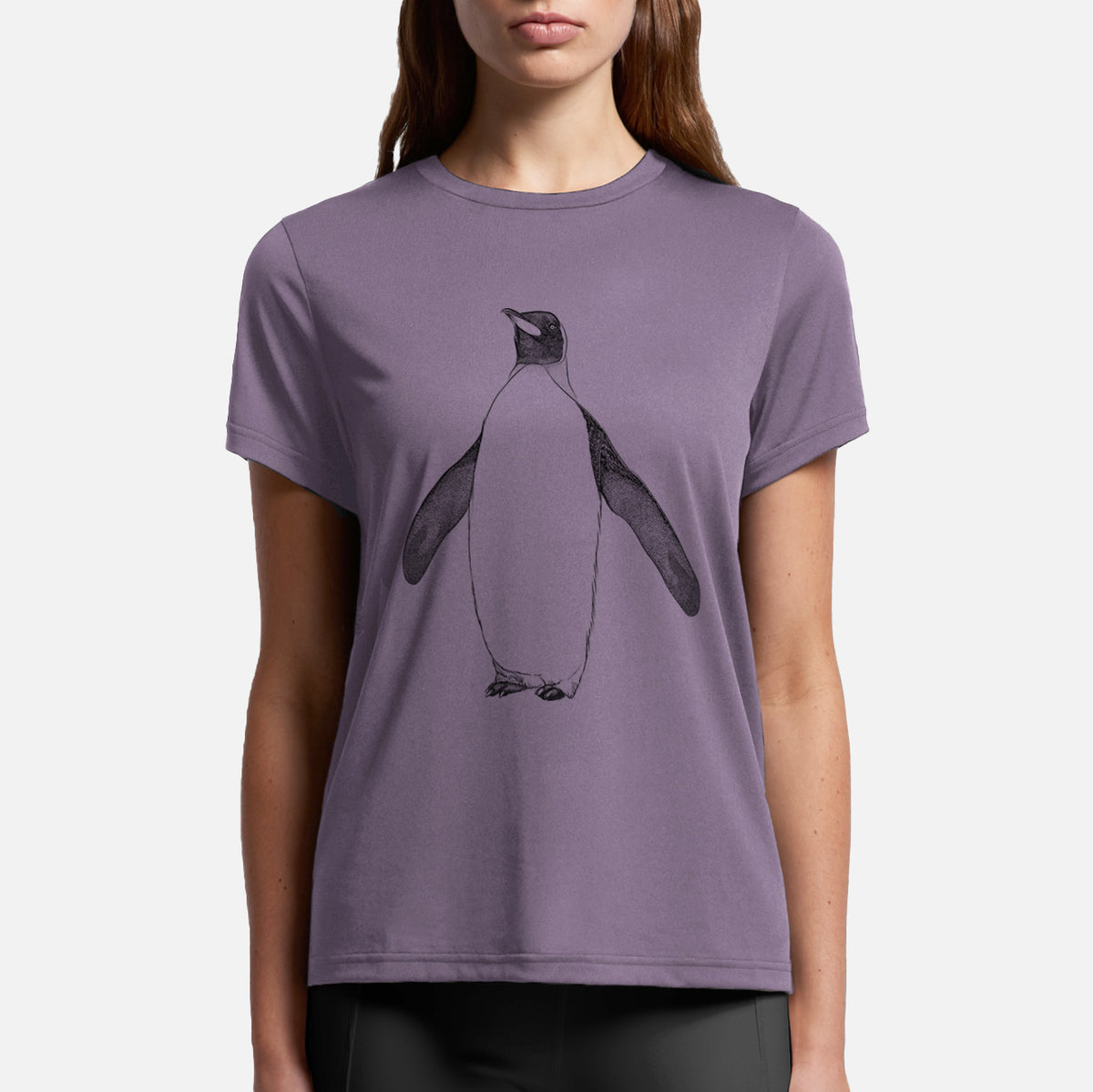 Emperor Penguin - Aptenodytes forsteri - Womens Everyday Maple Tee
