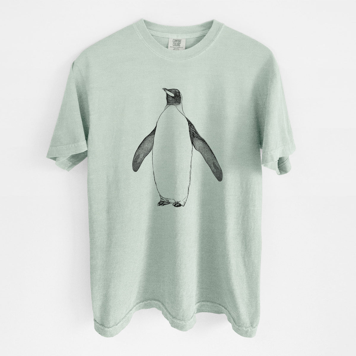 Emperor Penguin - Aptenodytes forsteri - Unisex Comfort Colors Garment-Dyed Heavyweight T-shirt