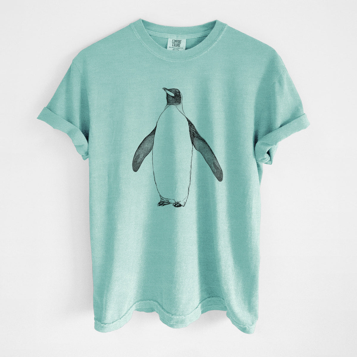 Emperor Penguin - Aptenodytes forsteri - Unisex Comfort Colors Garment-Dyed Heavyweight T-shirt