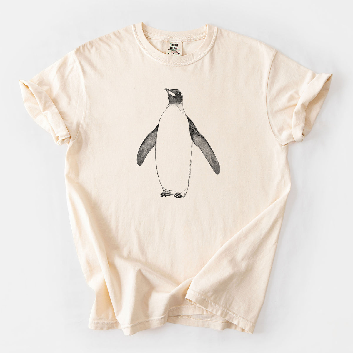 Emperor Penguin - Aptenodytes forsteri - Unisex Comfort Colors Garment-Dyed Heavyweight T-shirt