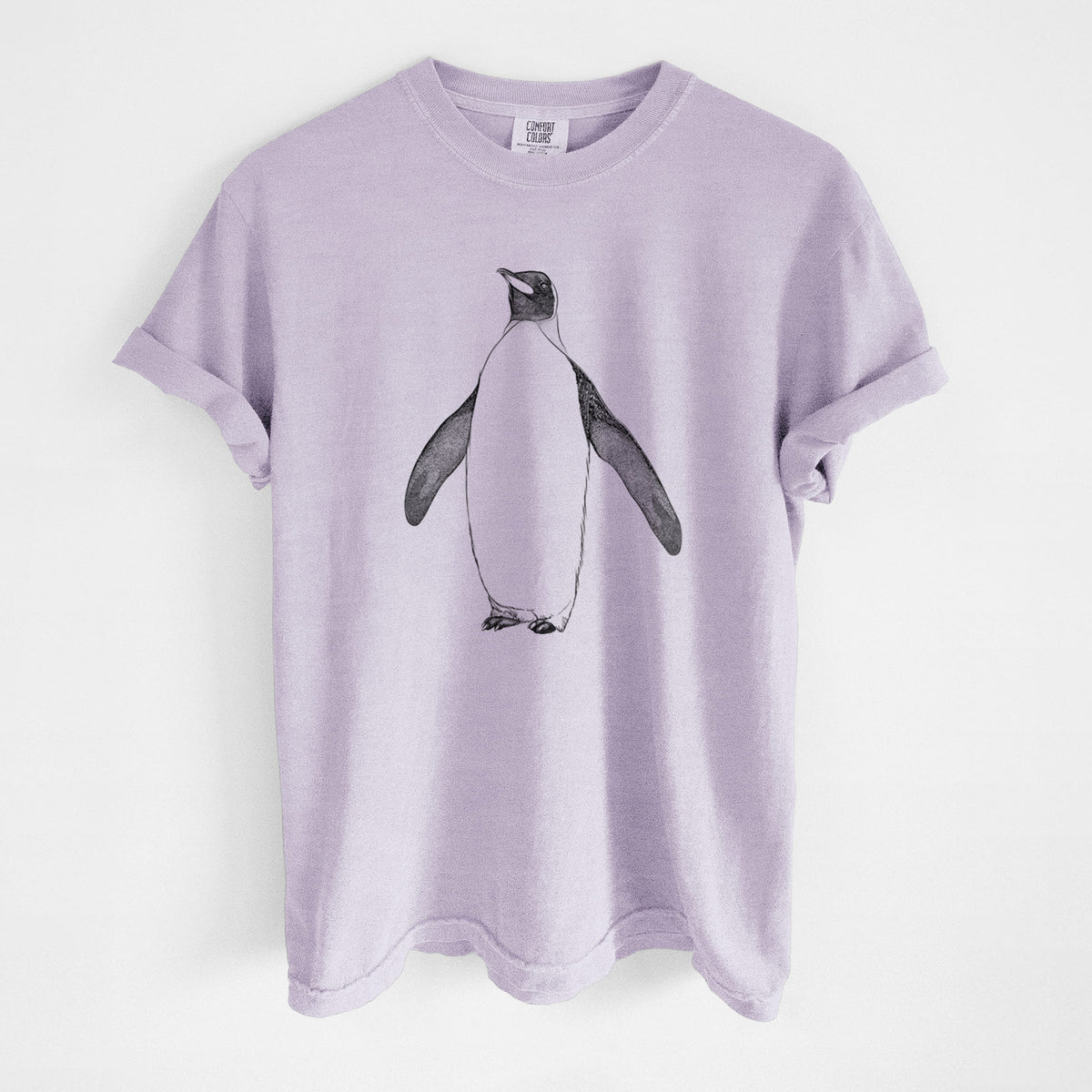 Emperor Penguin - Aptenodytes forsteri - Unisex Comfort Colors Garment-Dyed Heavyweight T-shirt