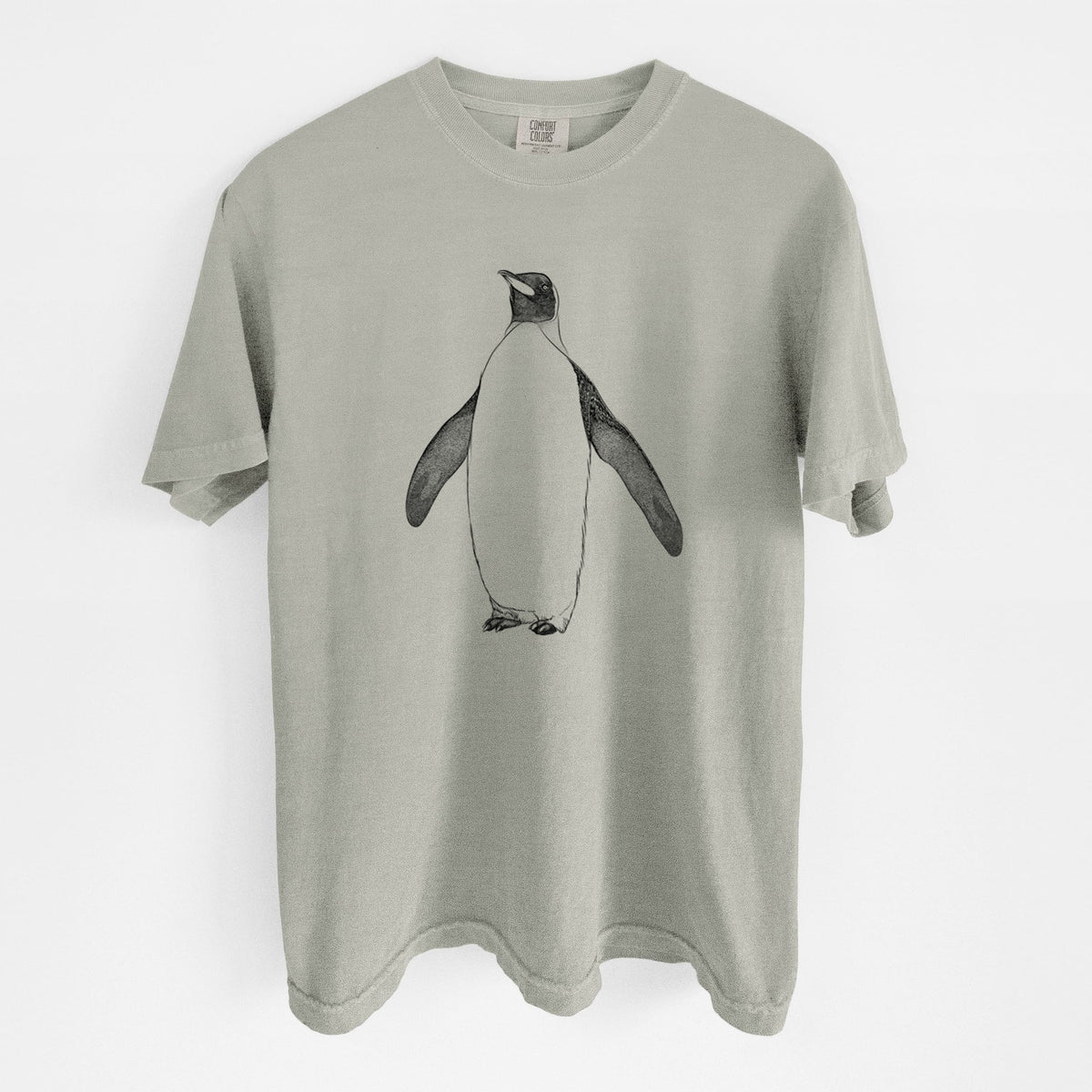 Emperor Penguin - Aptenodytes forsteri - Unisex Comfort Colors Garment-Dyed Heavyweight T-shirt