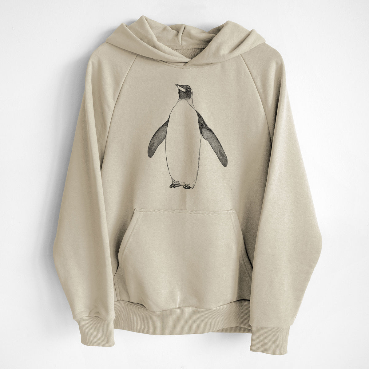 Emperor Penguin - Aptenodytes forsteri - UltraLuxe Heavyweight French Terry Hoodie