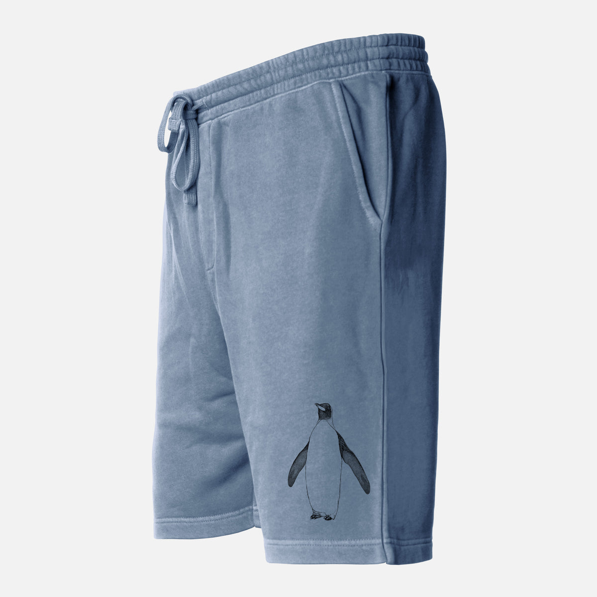 Emperor Penguin - Aptenodytes forsteri - Unisex Pigment Dyed Shorts