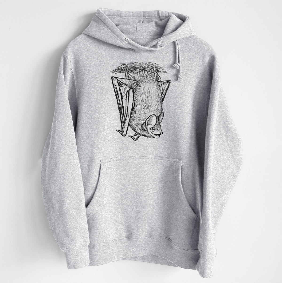 Eptesicus fuscus - Big Brown Bat - Heavyweight Fleece Hoodie