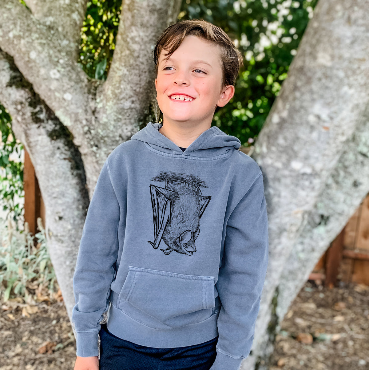 Sea Green Because Tees Youth Hoodie