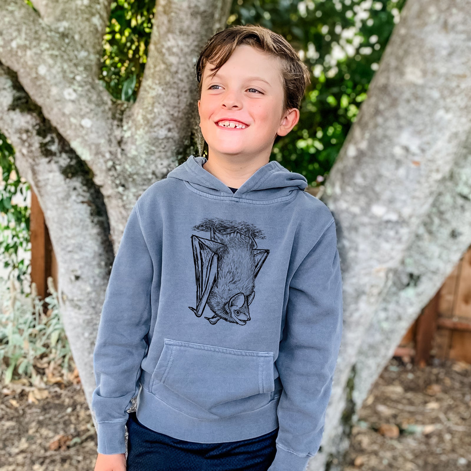 Sea Green Because Tees Youth Hoodie