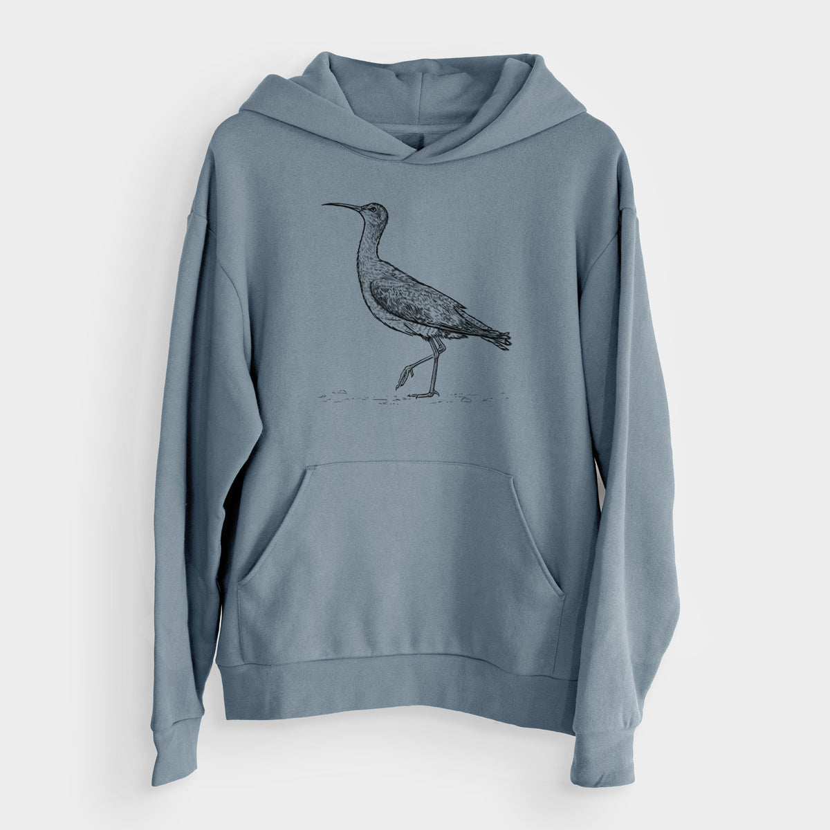 Eskimo Curlew - Numenius borealis  - Bodega Midweight Hoodie