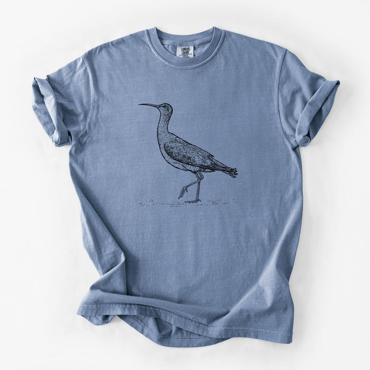 Eskimo Curlew - Numenius borealis - Unisex Comfort Colors Garment-Dyed Heavyweight T-shirt