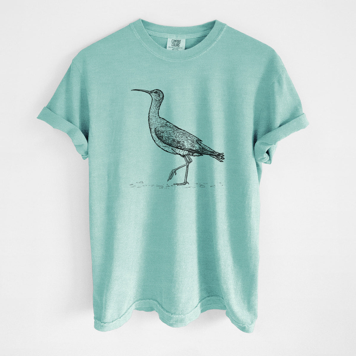 Eskimo Curlew - Numenius borealis - Unisex Comfort Colors Garment-Dyed Heavyweight T-shirt