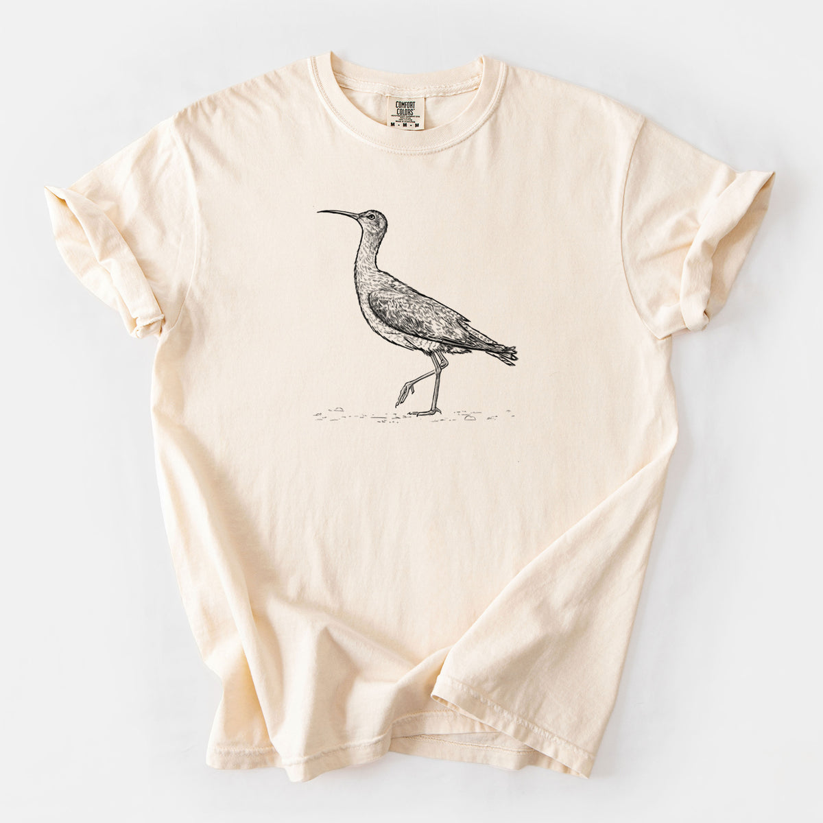 Eskimo Curlew - Numenius borealis - Unisex Comfort Colors Garment-Dyed Heavyweight T-shirt