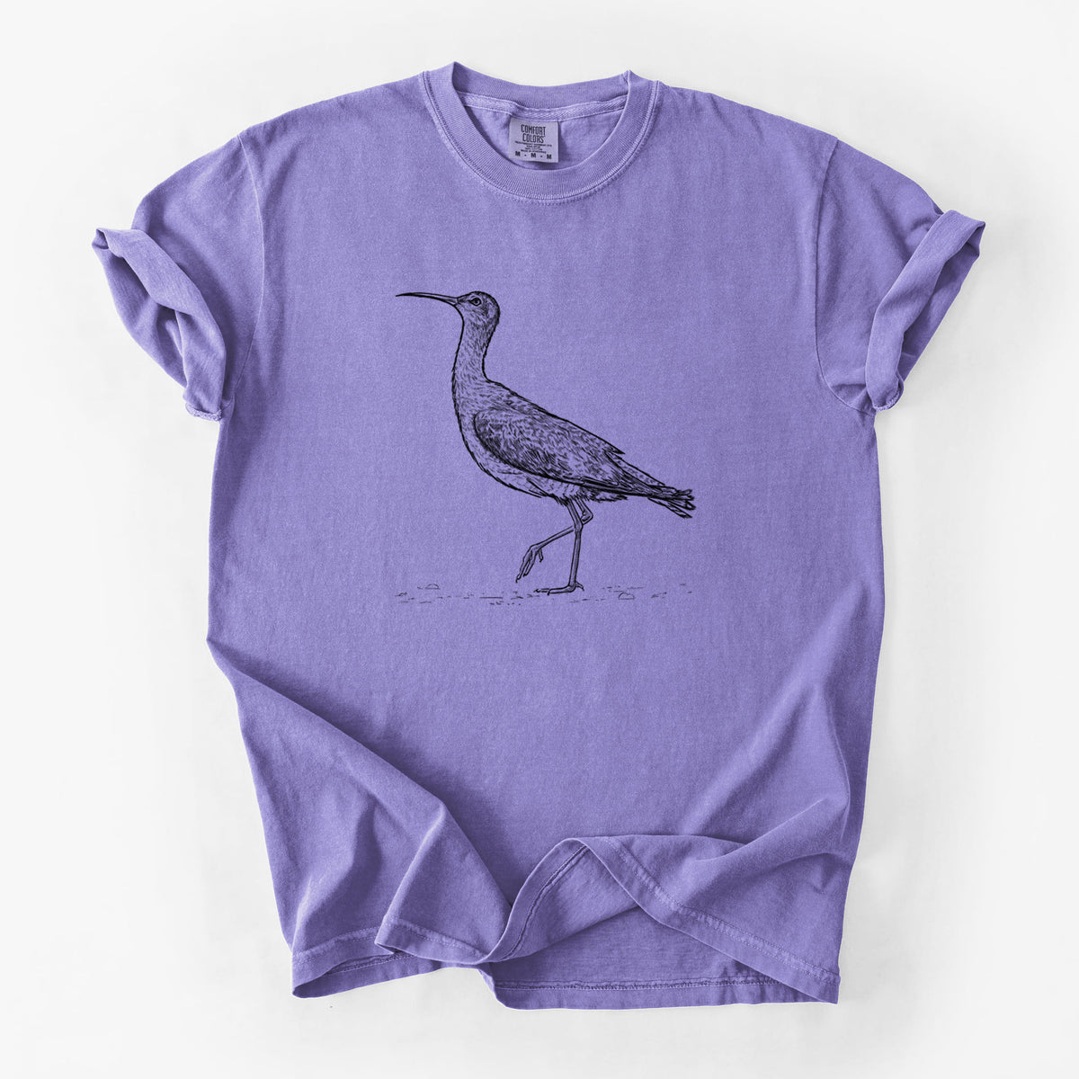 Eskimo Curlew - Numenius borealis - Unisex Comfort Colors Garment-Dyed Heavyweight T-shirt