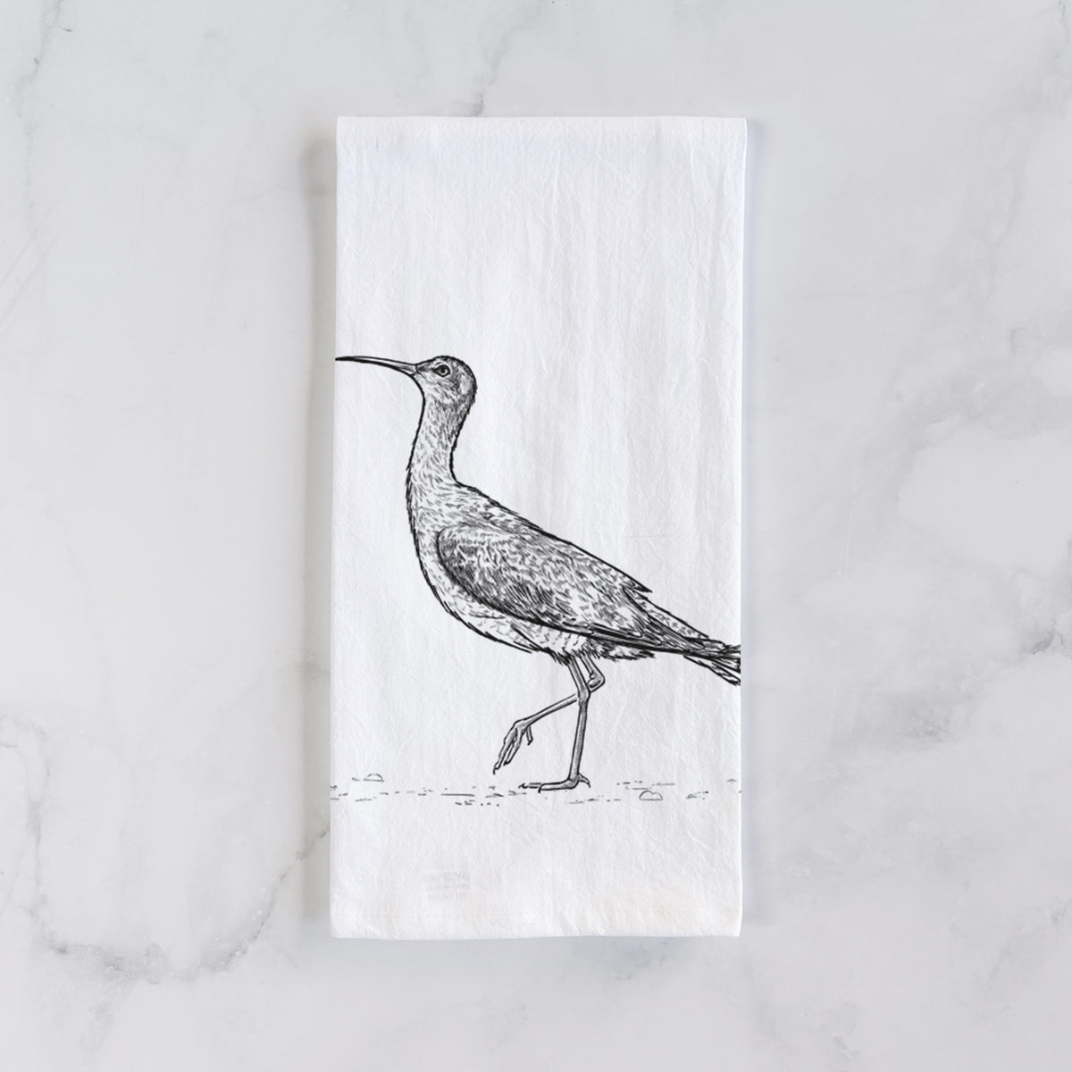 Eskimo Curlew - Numenius borealis Tea Towel