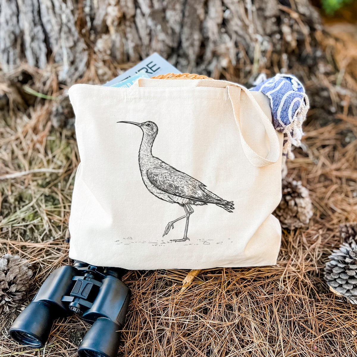 Eskimo Curlew - Numenius borealis - Tote Bag