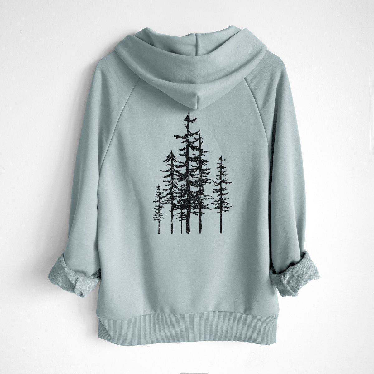 Evergreen Trees - UltraLuxe Heavyweight French Terry Hoodie