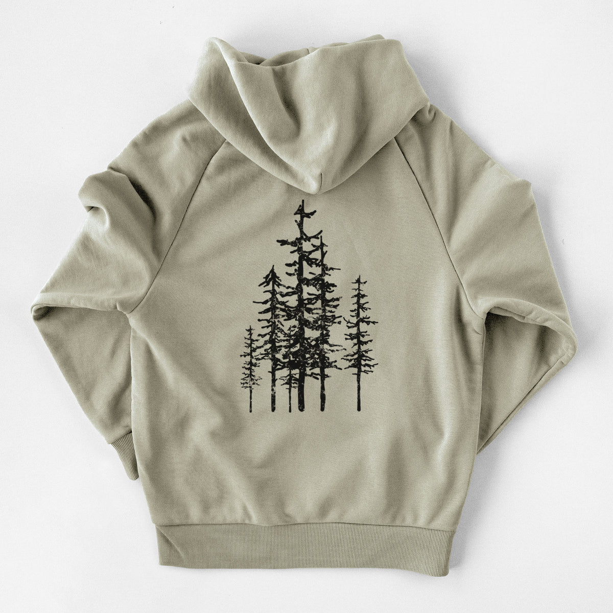 Evergreen Trees - UltraLuxe Heavyweight French Terry Hoodie