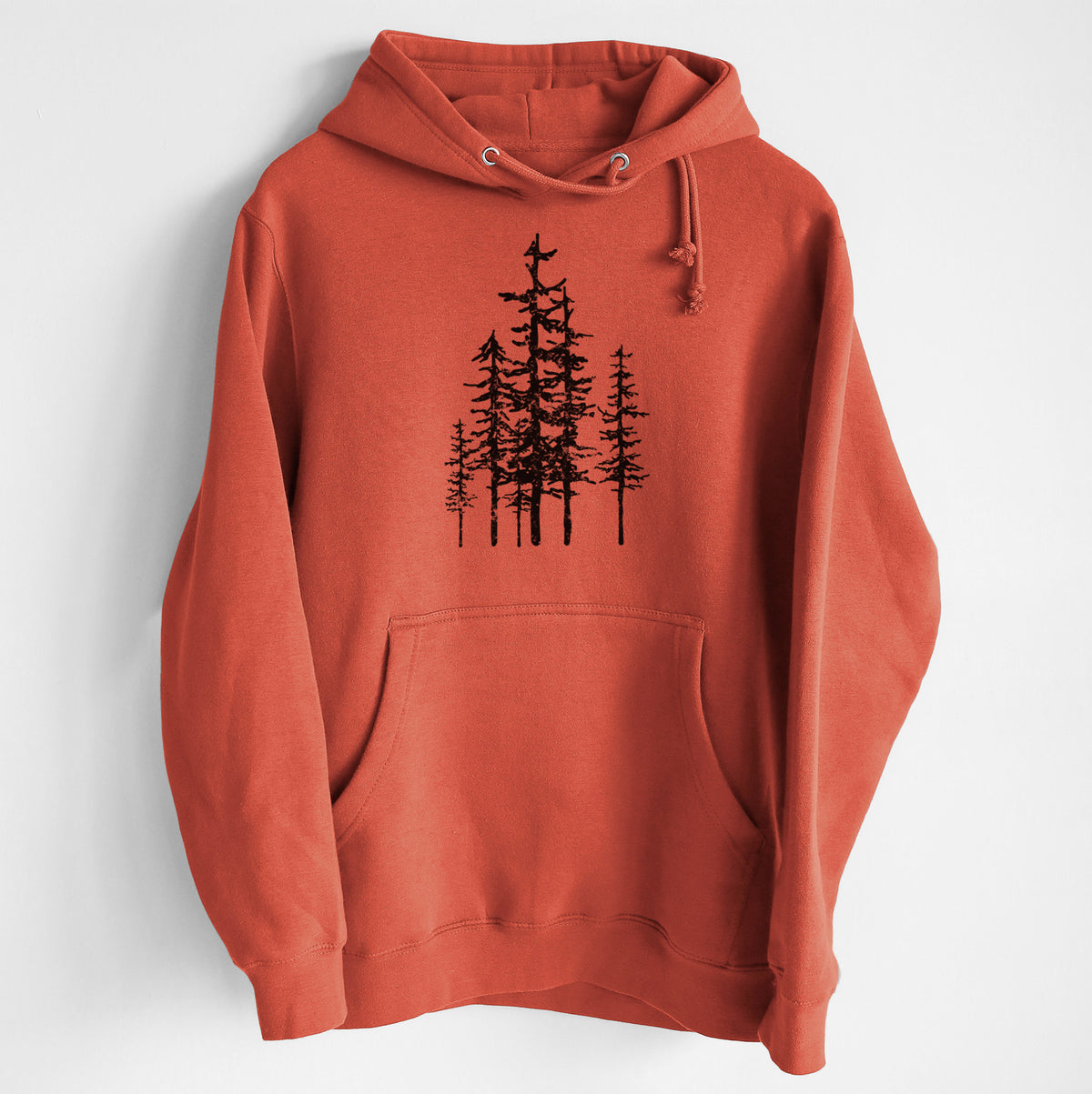 Evergreen Trees - Heavyweight Fleece Hoodie