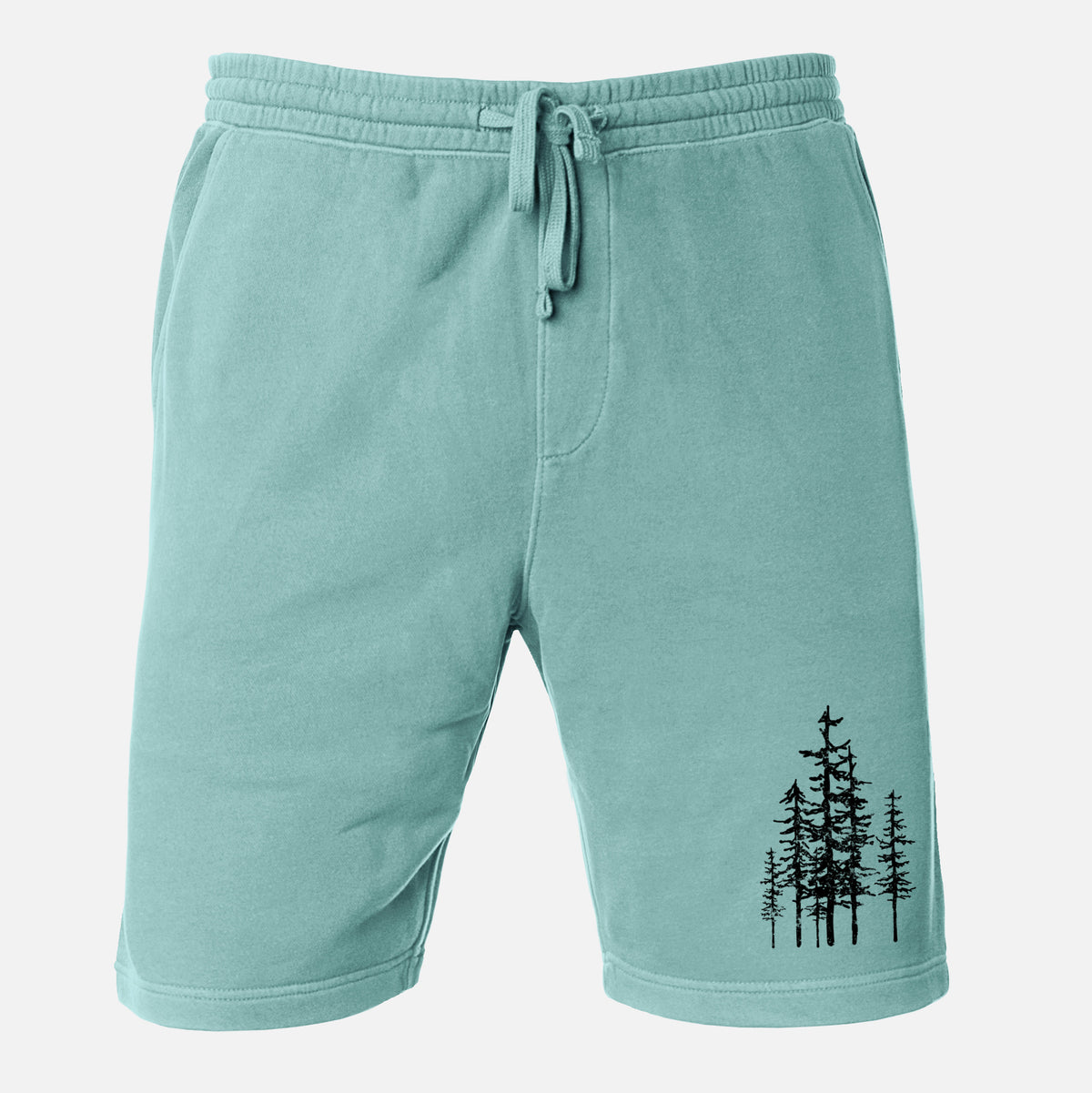Evergreen Trees - Unisex Pigment Dyed Shorts