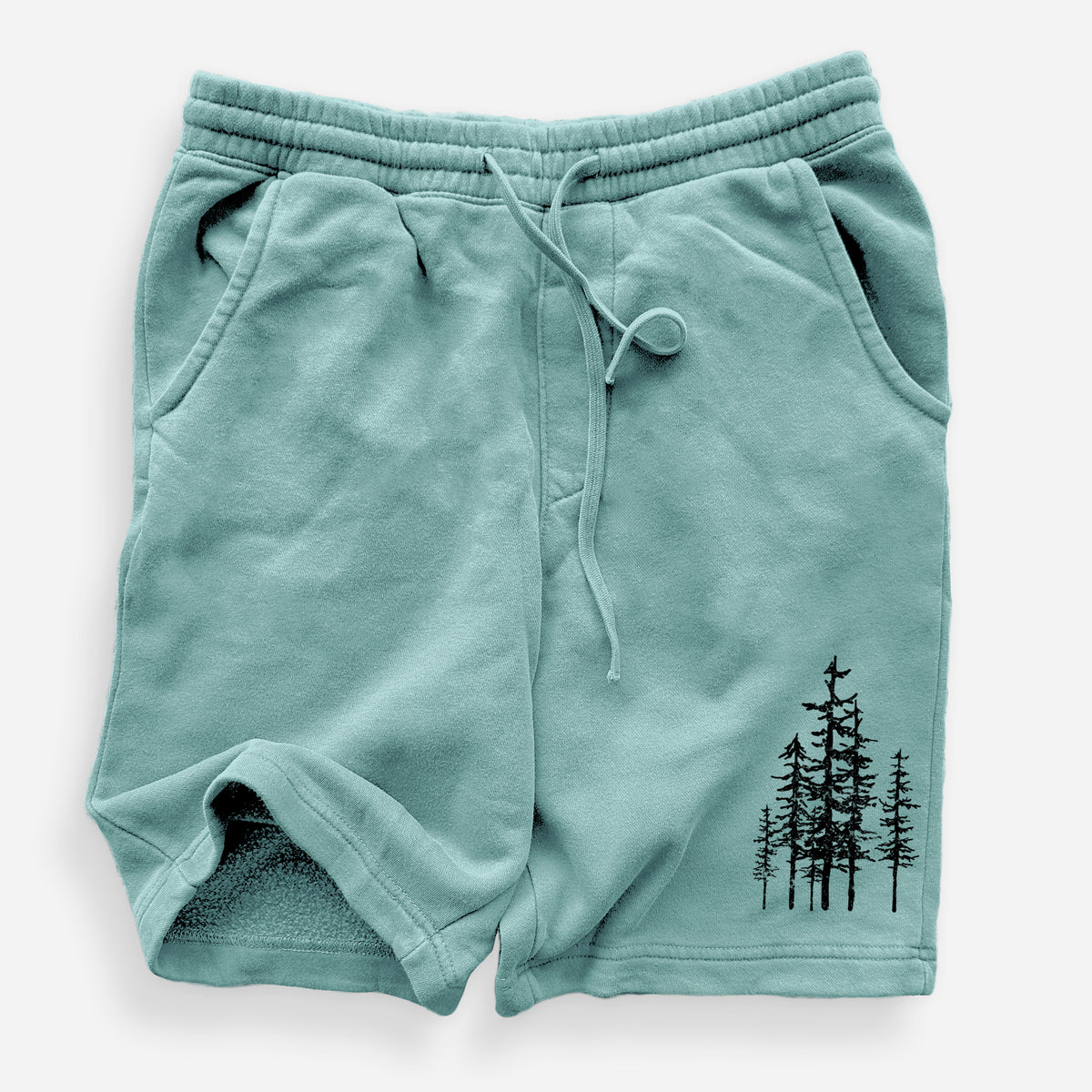 Evergreen Trees - Unisex Pigment Dyed Shorts