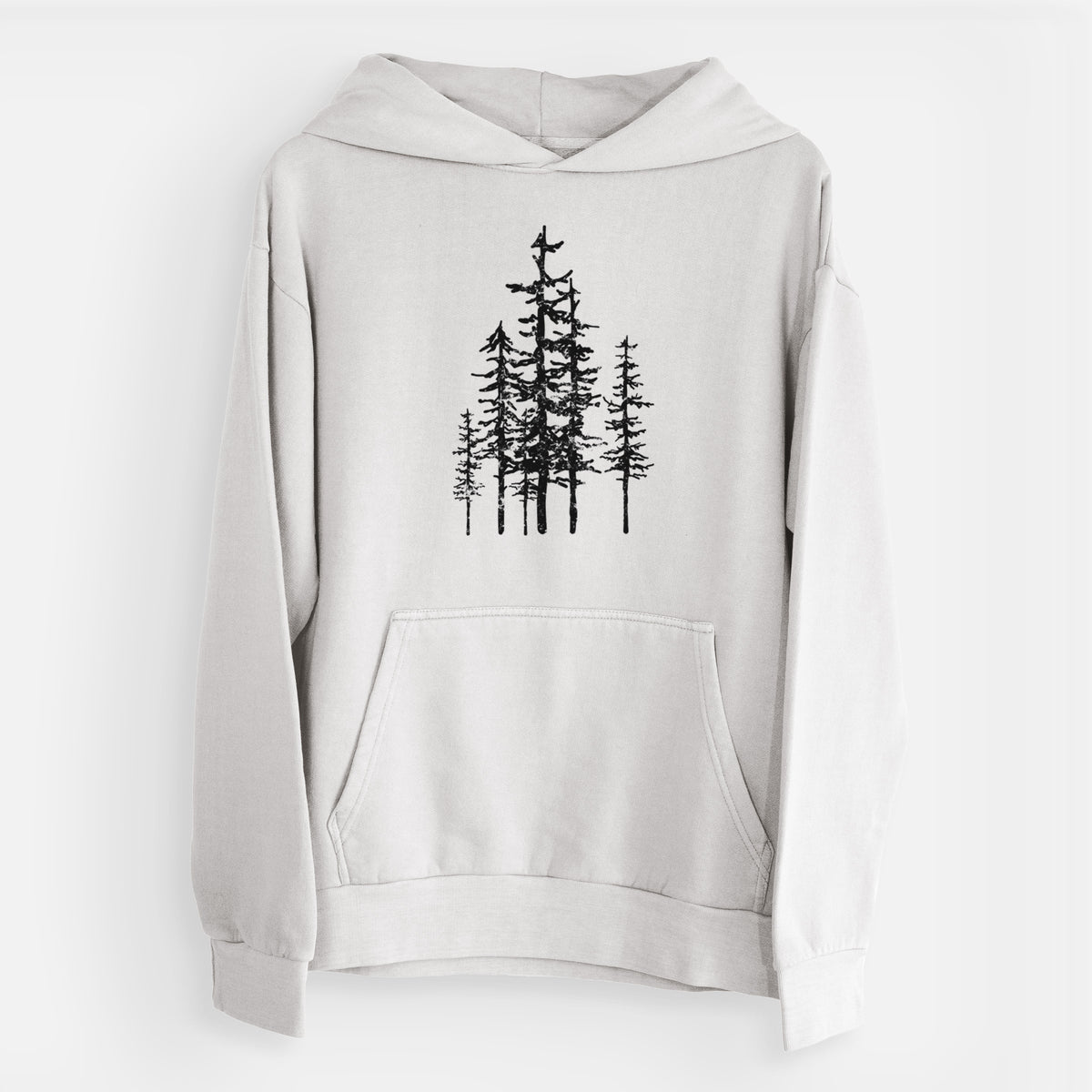 Evergreen Trees  - Urban Heavyweight Hoodie