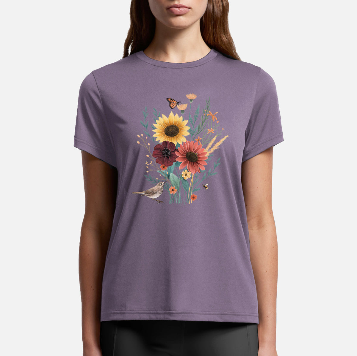 Fall Bouquet - Womens Everyday Maple Tee