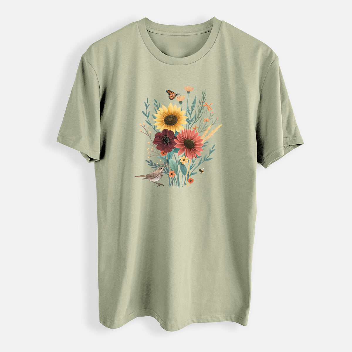 Fall Bouquet - Mens Everyday Staple Tee