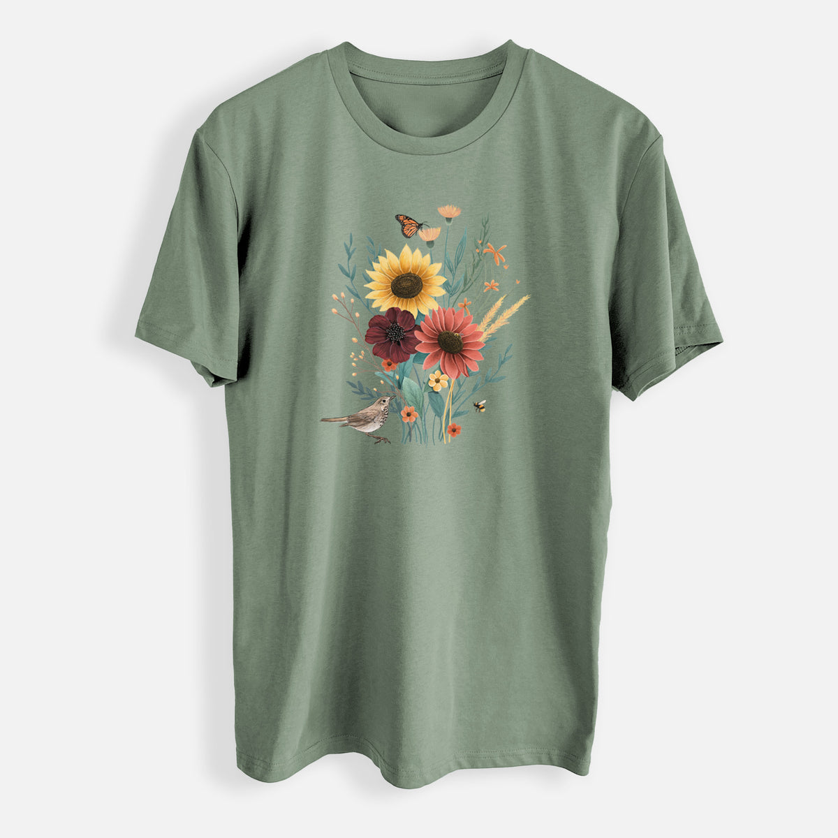 Fall Bouquet - Mens Everyday Staple Tee