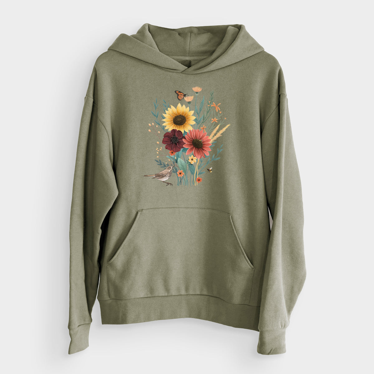 Fall Bouquet  - Bodega Midweight Hoodie