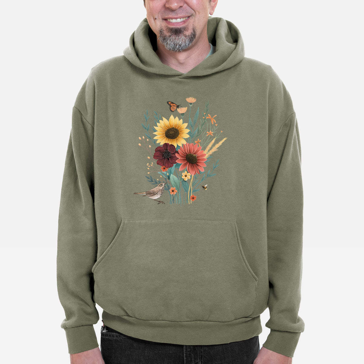 Fall Bouquet  - Bodega Midweight Hoodie