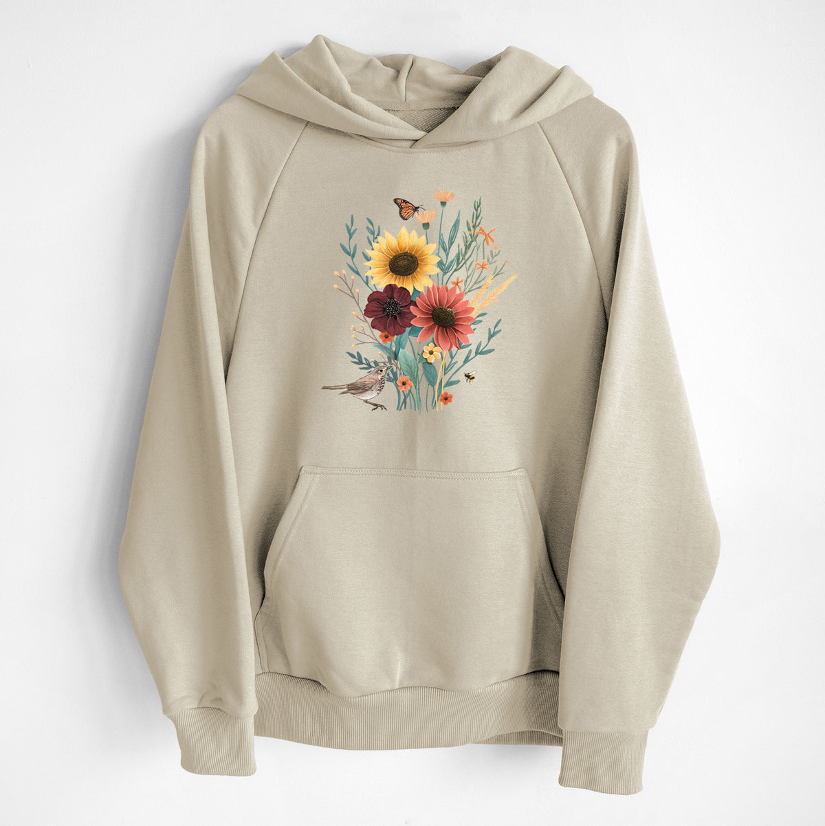 Fall Bouquet - UltraLuxe Heavyweight French Terry Hoodie