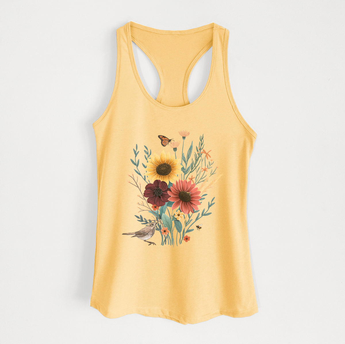 Fall Bouquet - Women&#39;s Racerback Tanktop